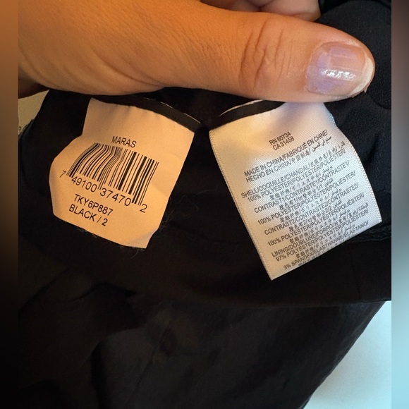 BCBG Max azria Maras Black Strapless Dress - Picture 9 of 14